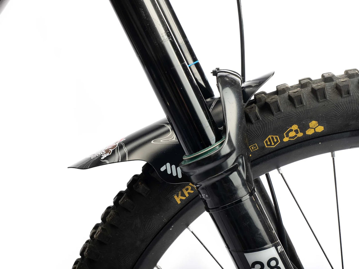 ALL MOUNTAIN STYLE Red Bull Rampage Ridgeline Λευκό προστατευτικό λάσπης