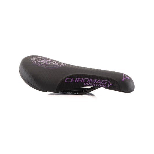 Saddle CHROMAG OVERTURE Rails CrMo Black/Violet
