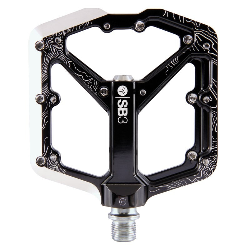 SB3 SPECTRUM flat pedals Black