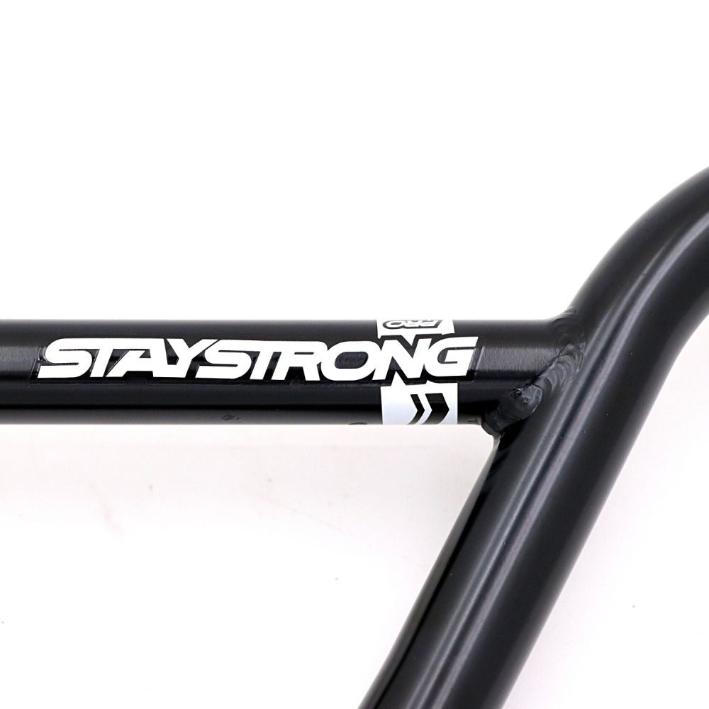 BMX Handlebar STAYSTRONG Chevron Cruiser V2 Black Ø22.2mm