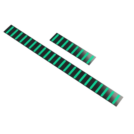 RRP ProGuard Standard μπροστινό αυτοκόλλητο Μαύρο/Τιρκουάζ