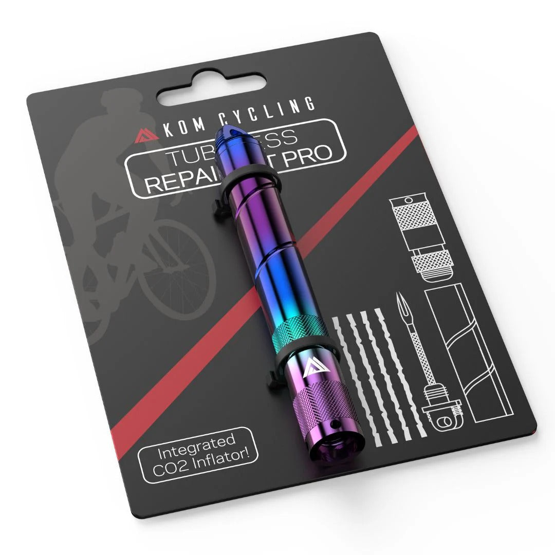 Κιτ επισκευής KOM CYCLING Tubeless PRO Iridescent