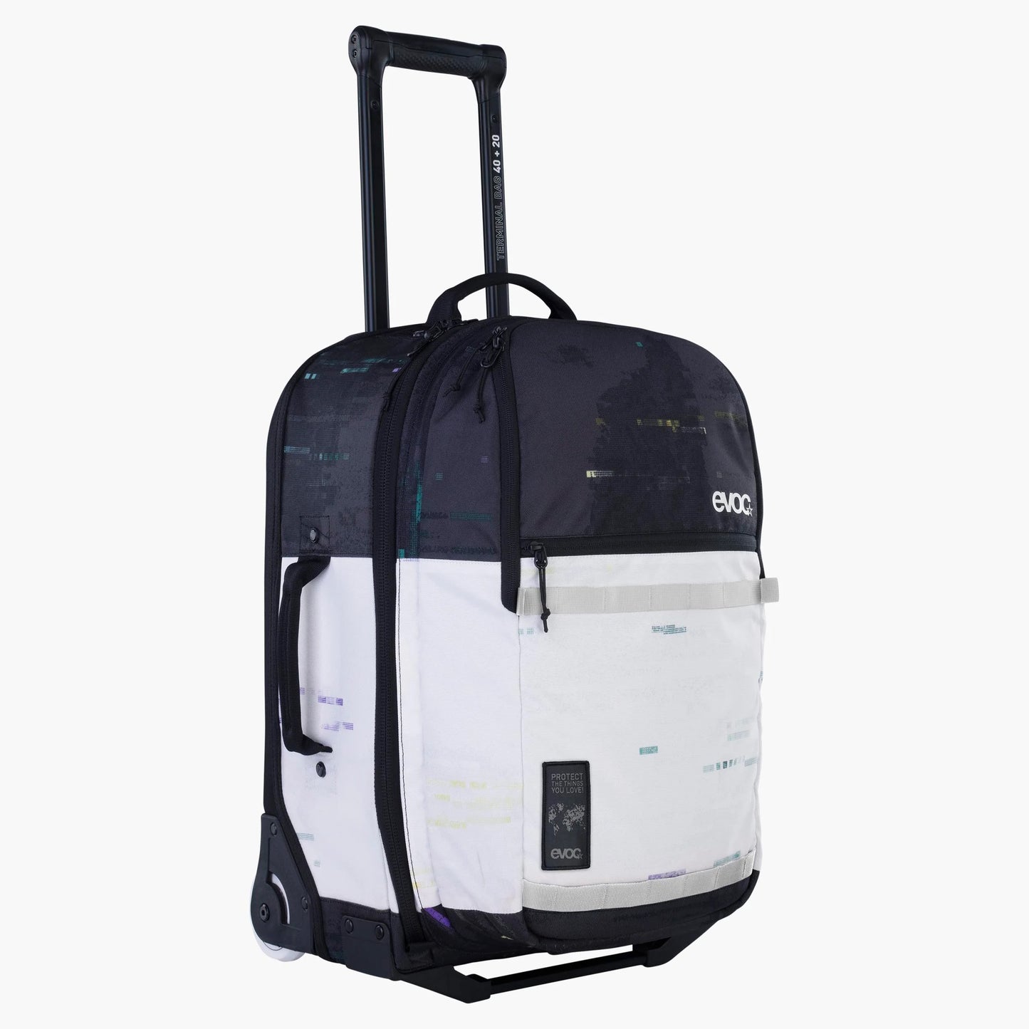 EVOC Βαλίτσα Trolley 40L +20L Μαύρο/λευκό