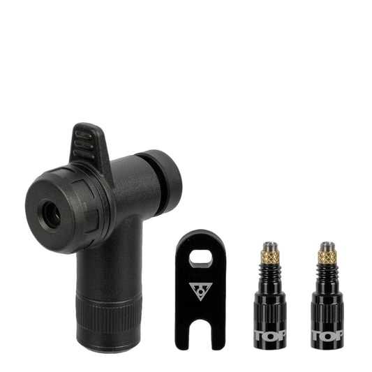 Προσαρμογέας βαλβίδας TOPEAK TURBOFLOW COMBO RAPIDHEAD