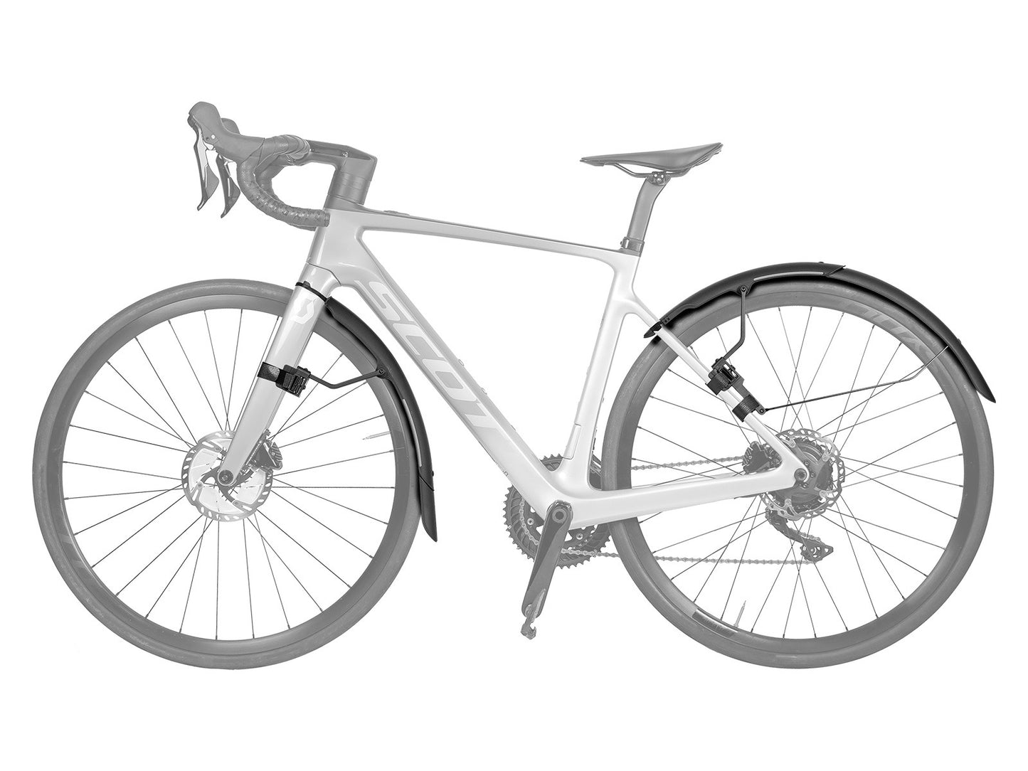 Ζεύγος μπροστινών και πίσω προστατευτικών μαρσπιέ TOPEAK TETRAFENDER R1-R2