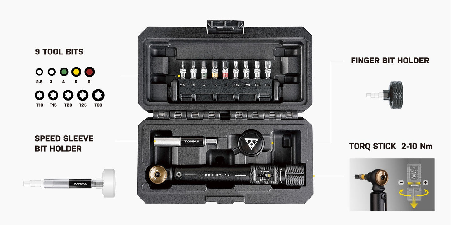 Κλειδί ροπής Torq TOPEAK STICK PRO (2-10 Nm)
