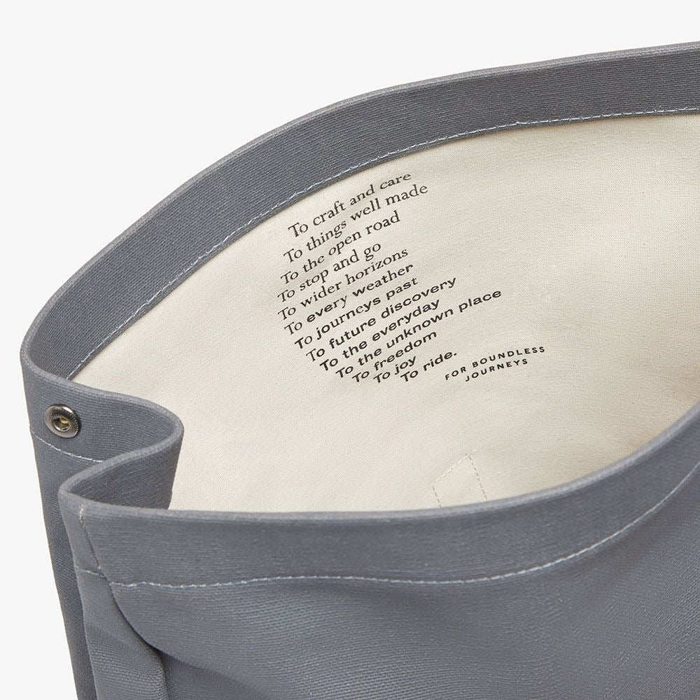 Backpack BROOKS PICKWICK COTTON CANVAS 12L Grey