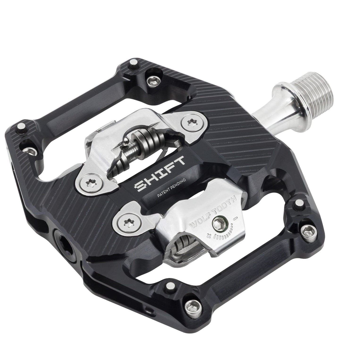 Πετάλια WOLF TOOTH GRAVITY CLIPLESS Μαύρο