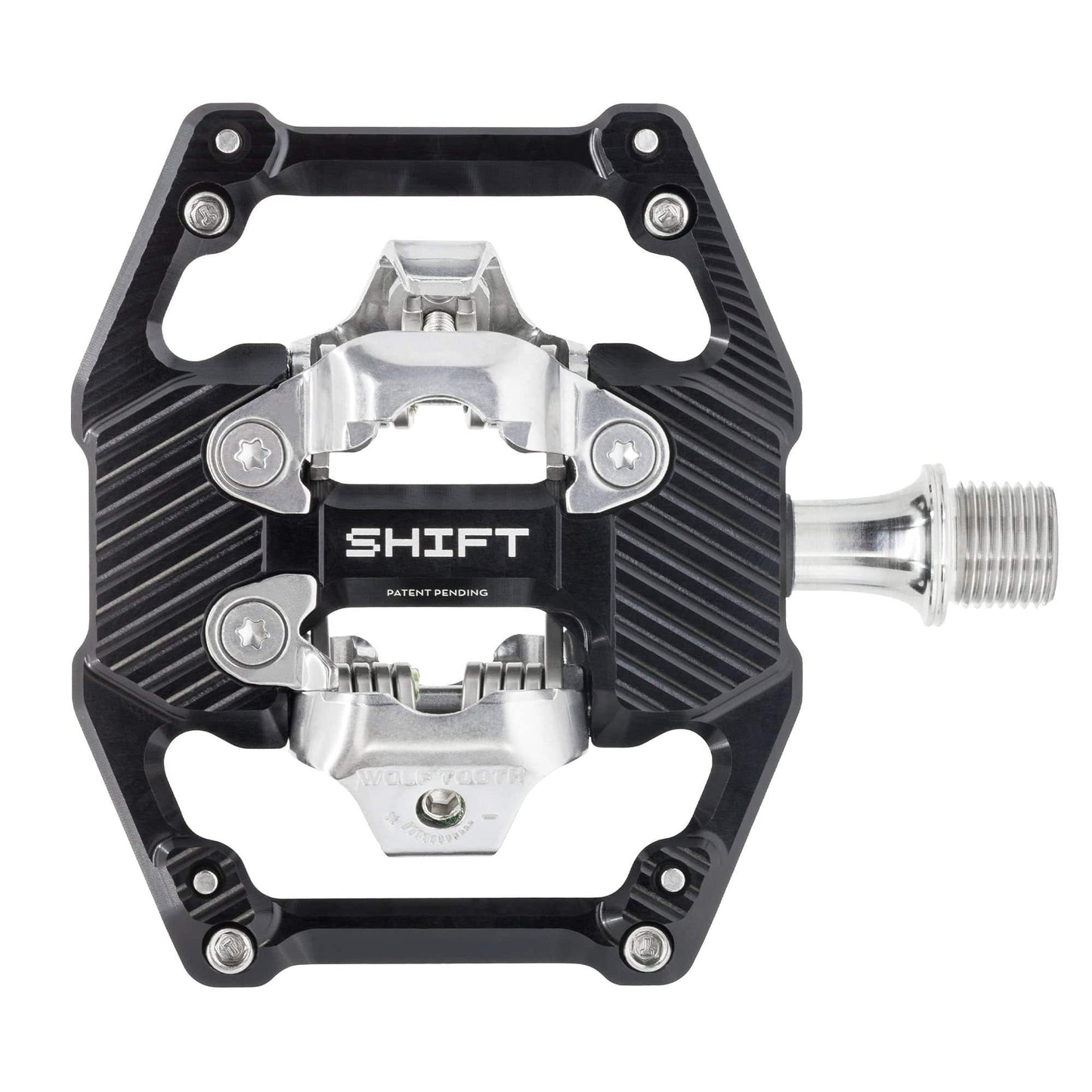 Πετάλια WOLF TOOTH GRAVITY CLIPLESS Μαύρο