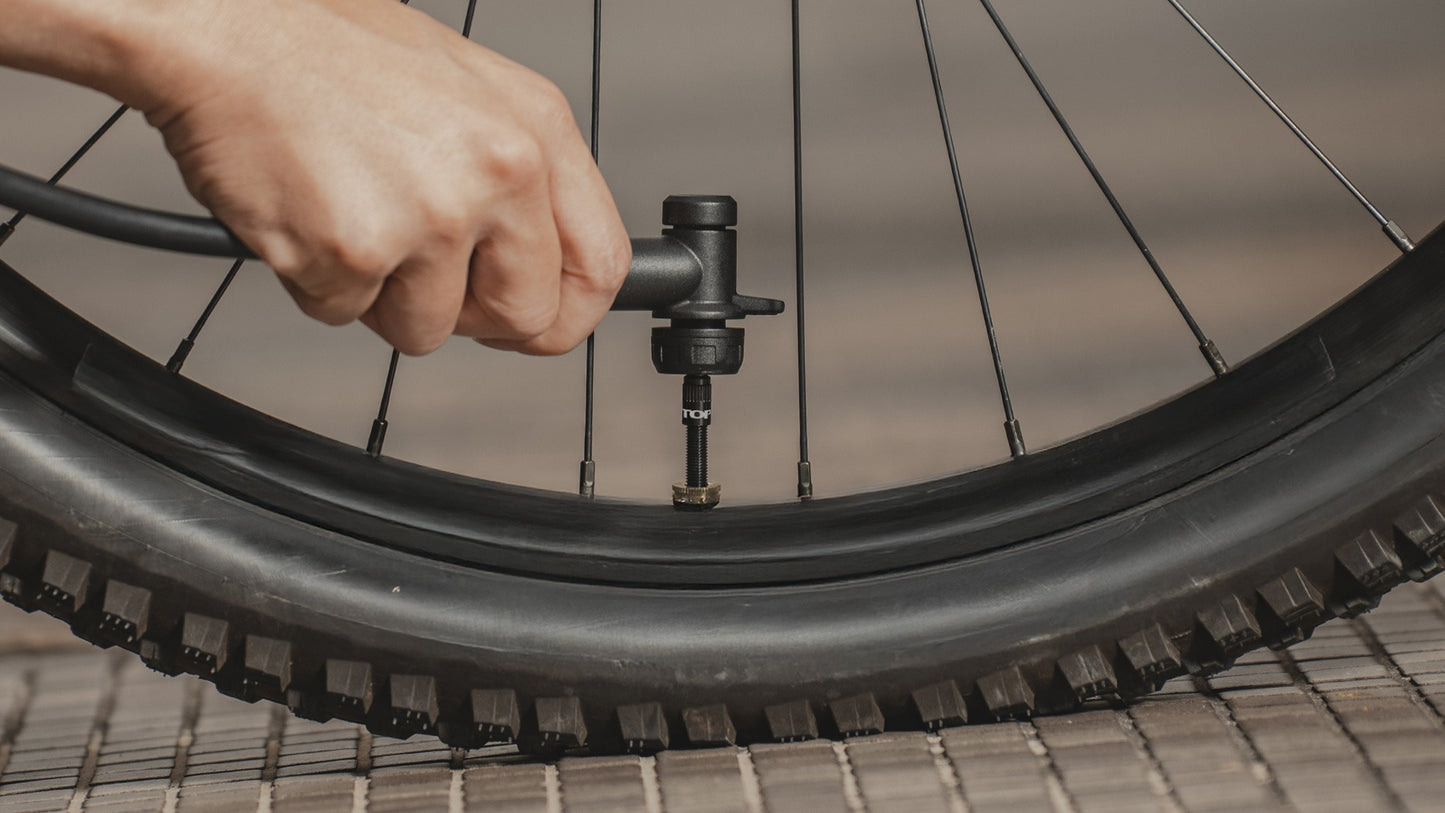 Valve adapter TOPEAK TURBOFLOW COMBO RAPIDHEAD