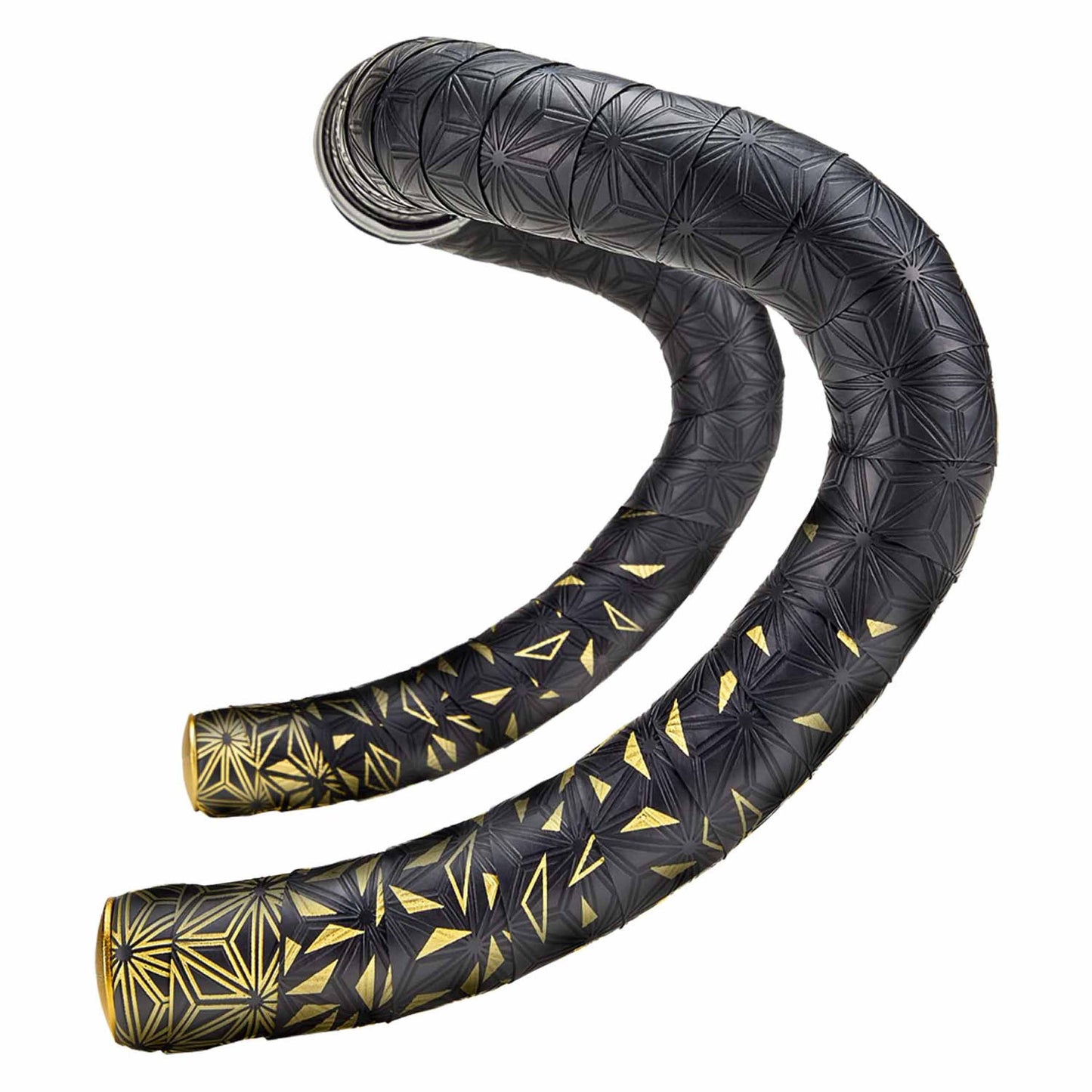 SUPACAZ SUPER STICKY KUSH STAR FADE Handlebar Tape, Black/Gold