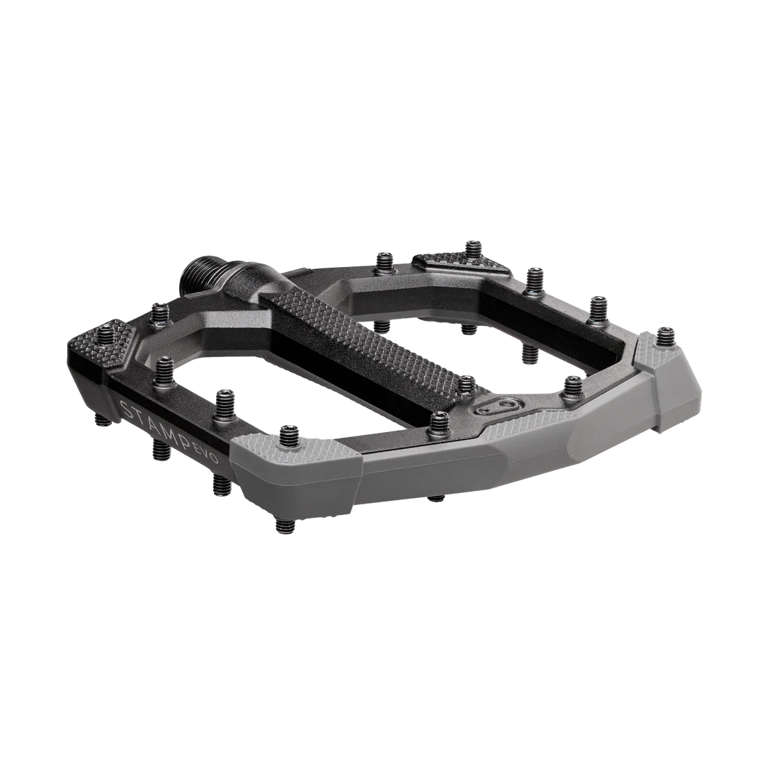 CRANKBROTHERS STAMP EVO Μικρά επίπεδα πεντάλ Μαύρο