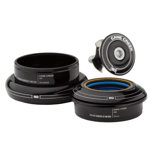 Headset CANE CREEK 110 Tapered , 1 1/8"-1.5", IS41/28.6/H9 | IS52/40, κοντό 51.1OD, φαρδύ, μαύρο