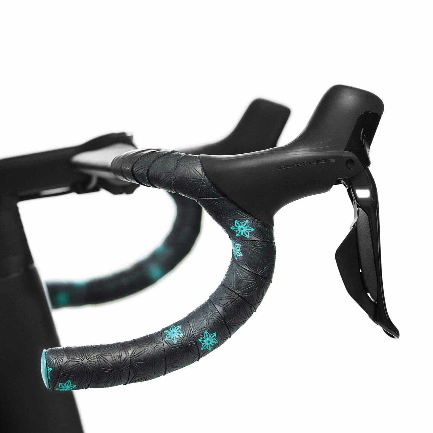 SUPACAZ SUPER STICKY KUSH GALAXY Handlebar Tape, Black/Sky Blue
