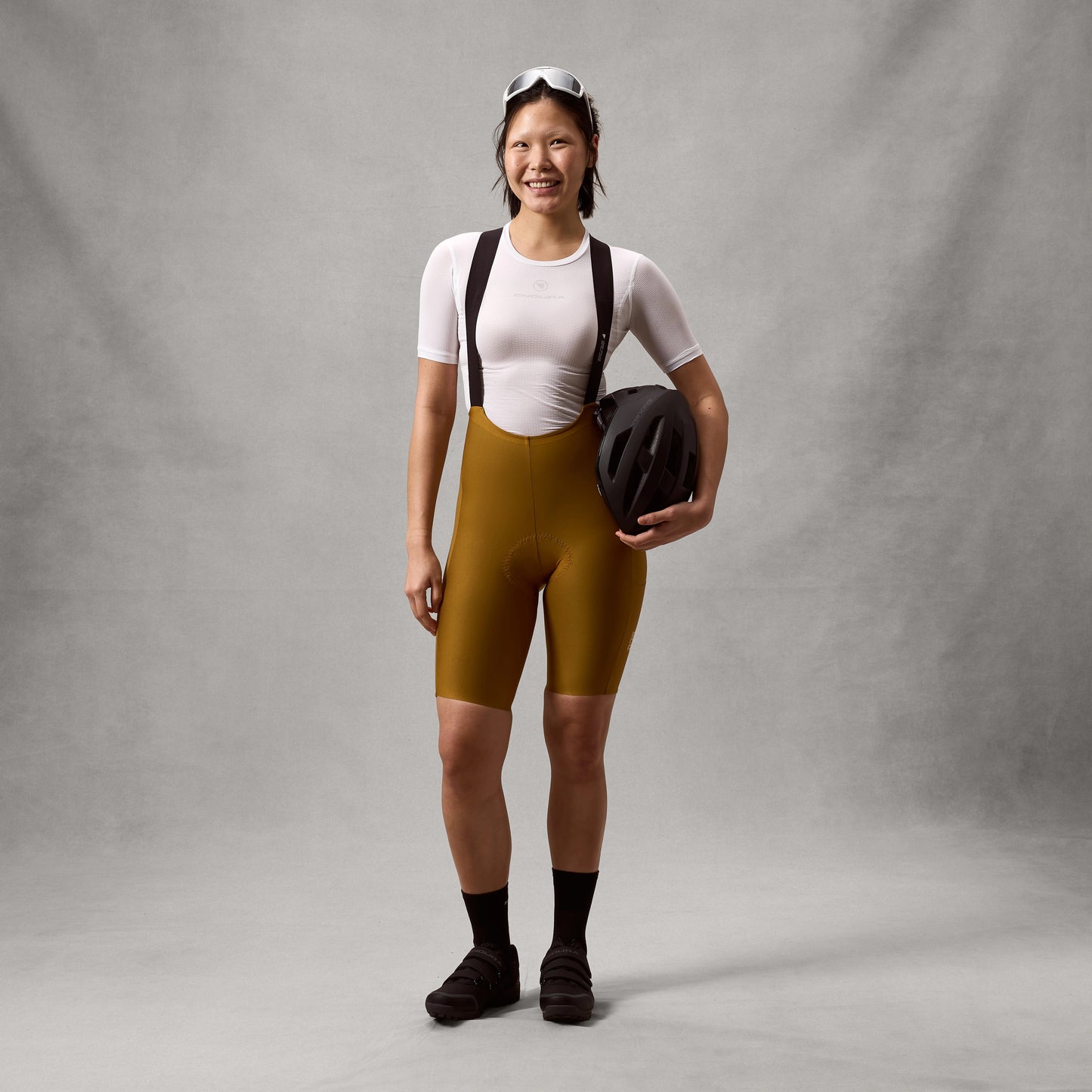 Women's Bronze ENDURA ALLTRACK RIDE Bib Shorts
