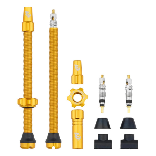Σετ 2 βαλβίδων χωρίς σωλήνες WOLF TOOTH Gold
