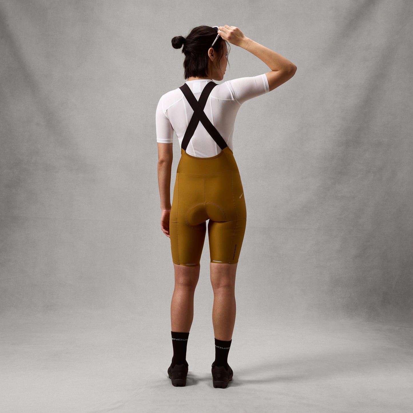 Women's Bronze ENDURA ALLTRACK RIDE Bib Shorts
