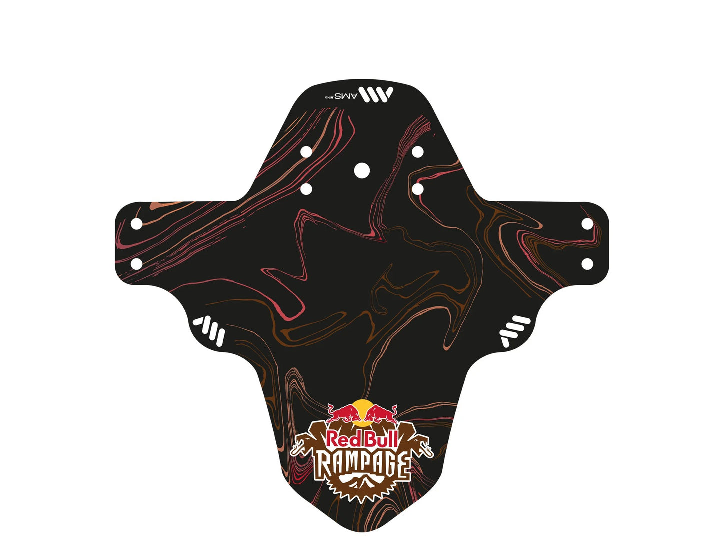 ALL MOUNTAIN STYLE Mudguard Red Bull Rampage Ridgeline καφέ