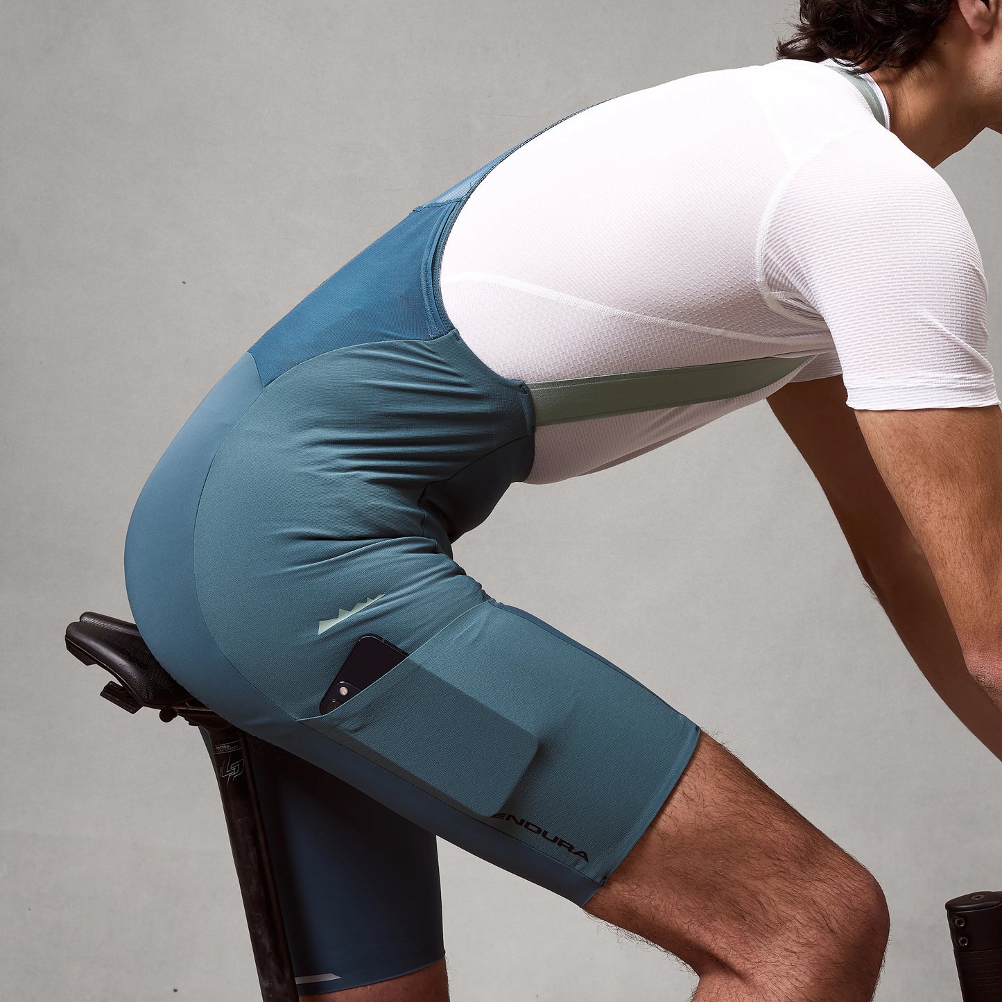 ENDURA ALLTRACK RIDE Teal Bib Tight