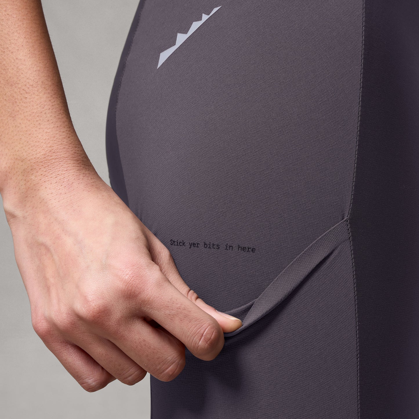Women's ENDURA ALLTRACK RIDE Carbon Grey Bibshort with Straps