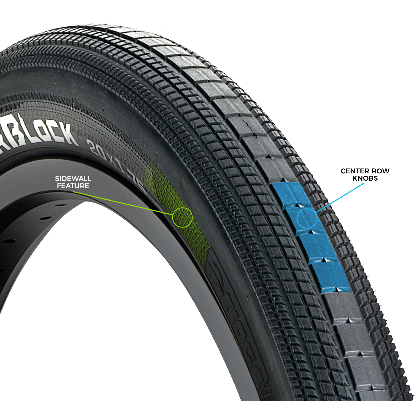 Tyre TIOGA POWERBLOCK 20x1.40