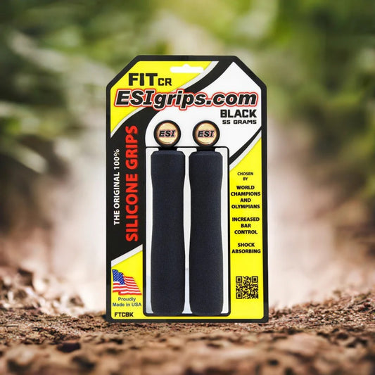 Λαβές ESI FIT CR (CHUNKY/RACER'S EDGE COMBO) 130 mm Μαύρο