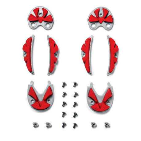 SIDI SRS Carbon-Ground παπούτσια ένθετα κόκκινα