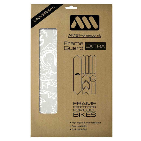 ALL MOUNTAIN STYLE EXTRA Signature Adhesive Frame Protector White