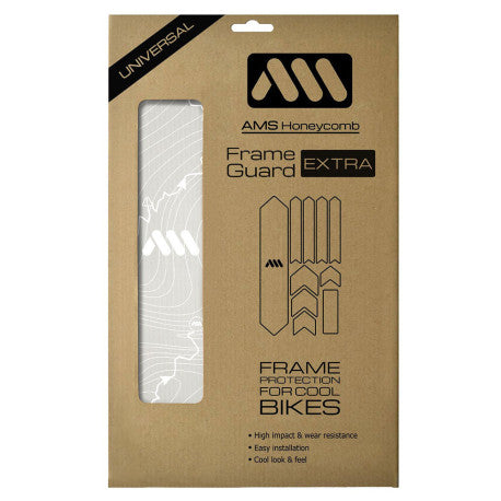 Αυτοκόλλητο προστατευτικό πλαισίου για ALL MOUNTAIN STYLE EXTRA Tracks Λευκό