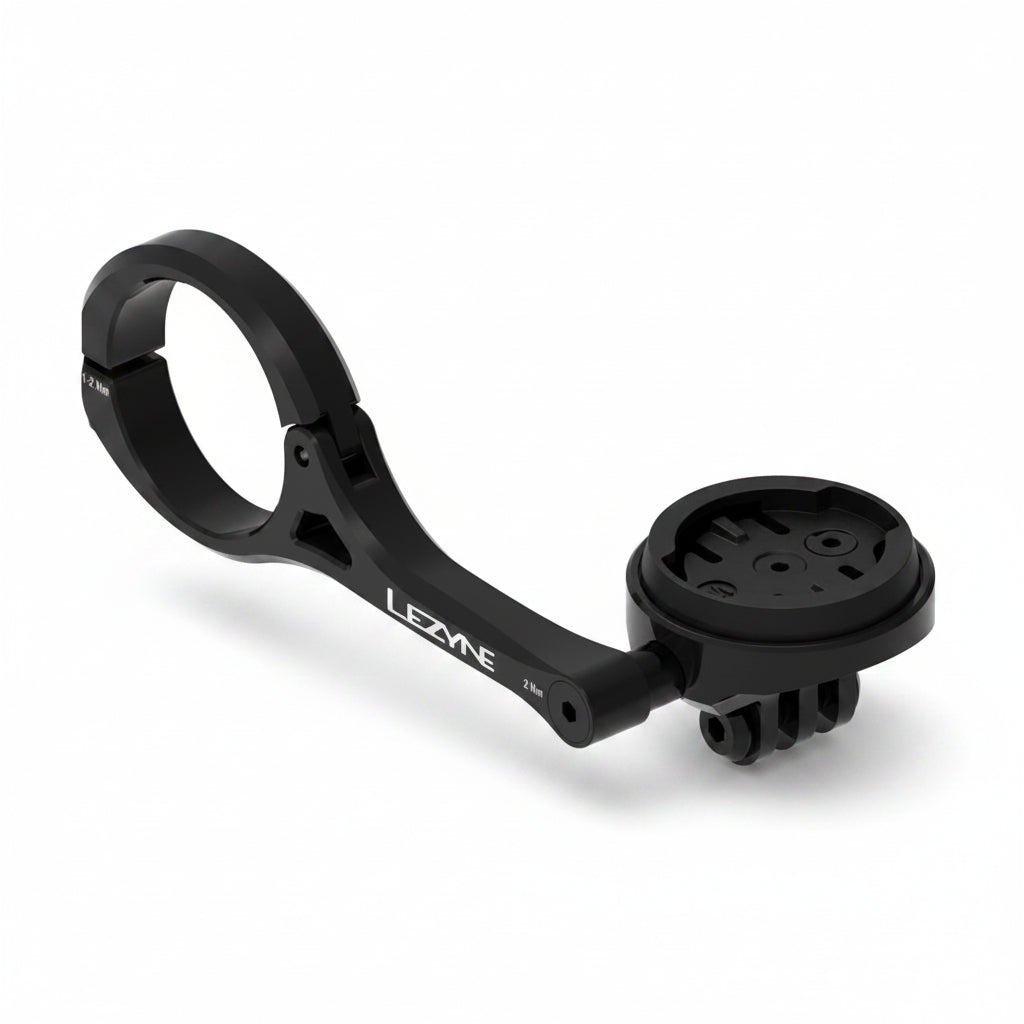 LEZYNE Handlebar Mount for GARMIN/WAHOO/LEZYNE GPS Devices - Black