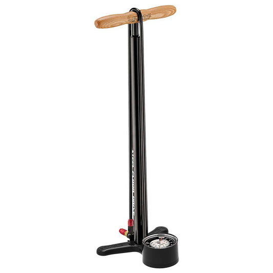 Αντλία ποδιών LEZYNE STEEL DRIVE FLOOR Μαύρο