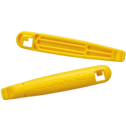 LEZYNE POWER LEVER XL αλλαγής ελαστικών (x2) Κίτρινο