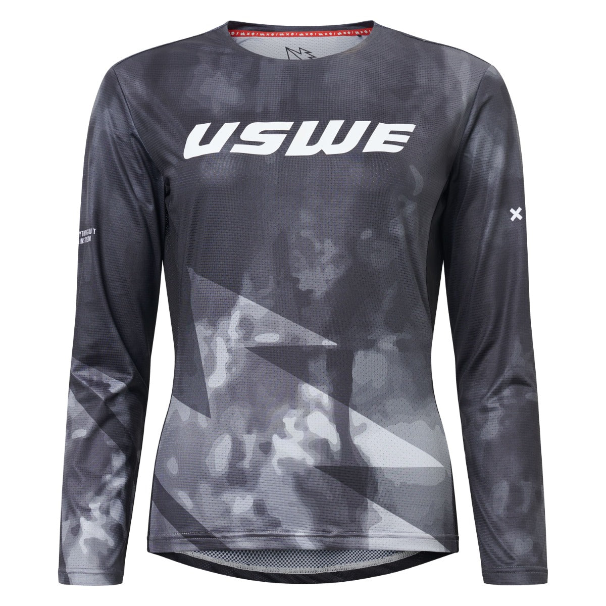 USWE LUFTIG Γυναικείο μακρυμάνικο MTB Jersey Μαύρο