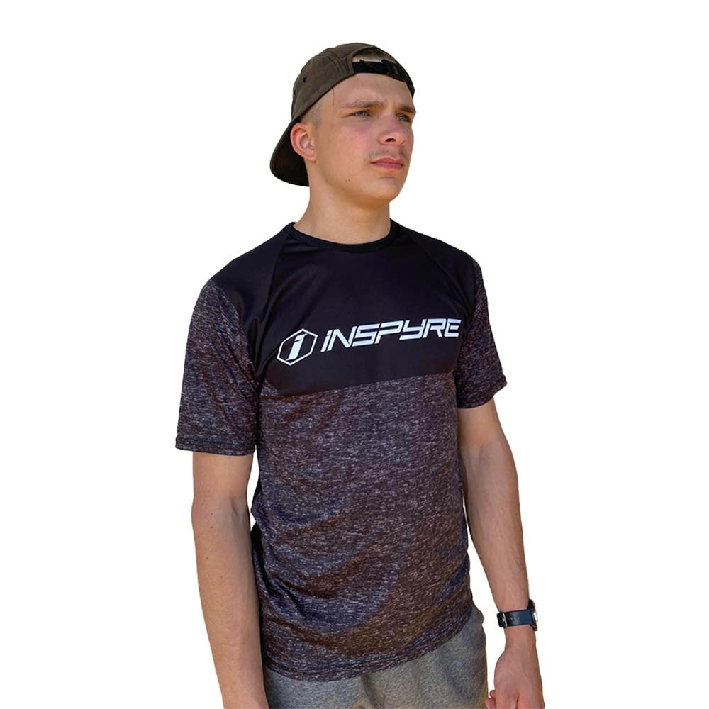 Maillot INSPYRE Training Manches Courtes Noir