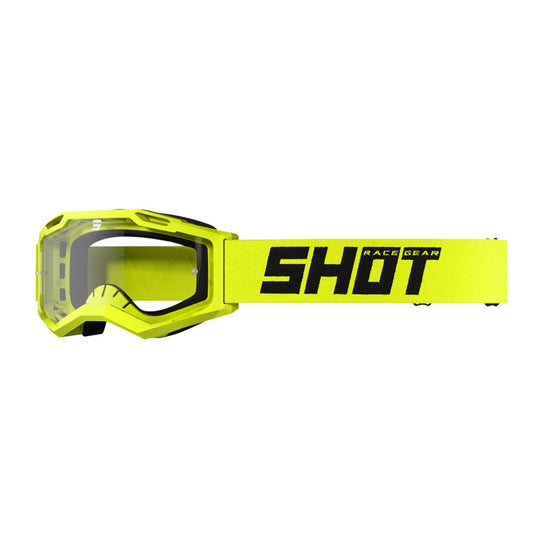 Μάσκα Shot Assault 2.0 Solid Φωσφοριζέ Κίτρινο Γυαλιστερό