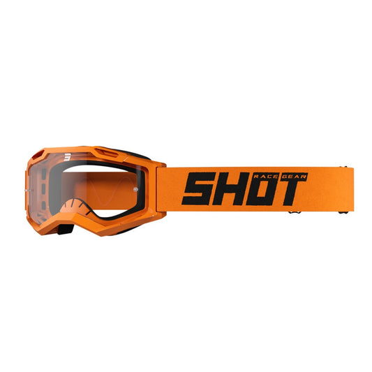 Masque SHOT Assault 2.0 Solid Orange Fluo Brillant
