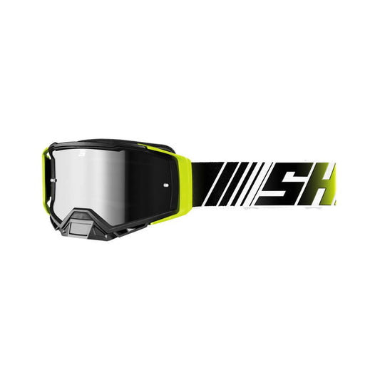 Masque Shot Core Stripe Neon Yellow Glossy