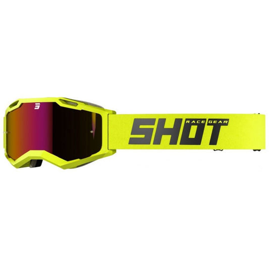 Masque Shot Iris 2.0 Solid Neon Yellow Glossy