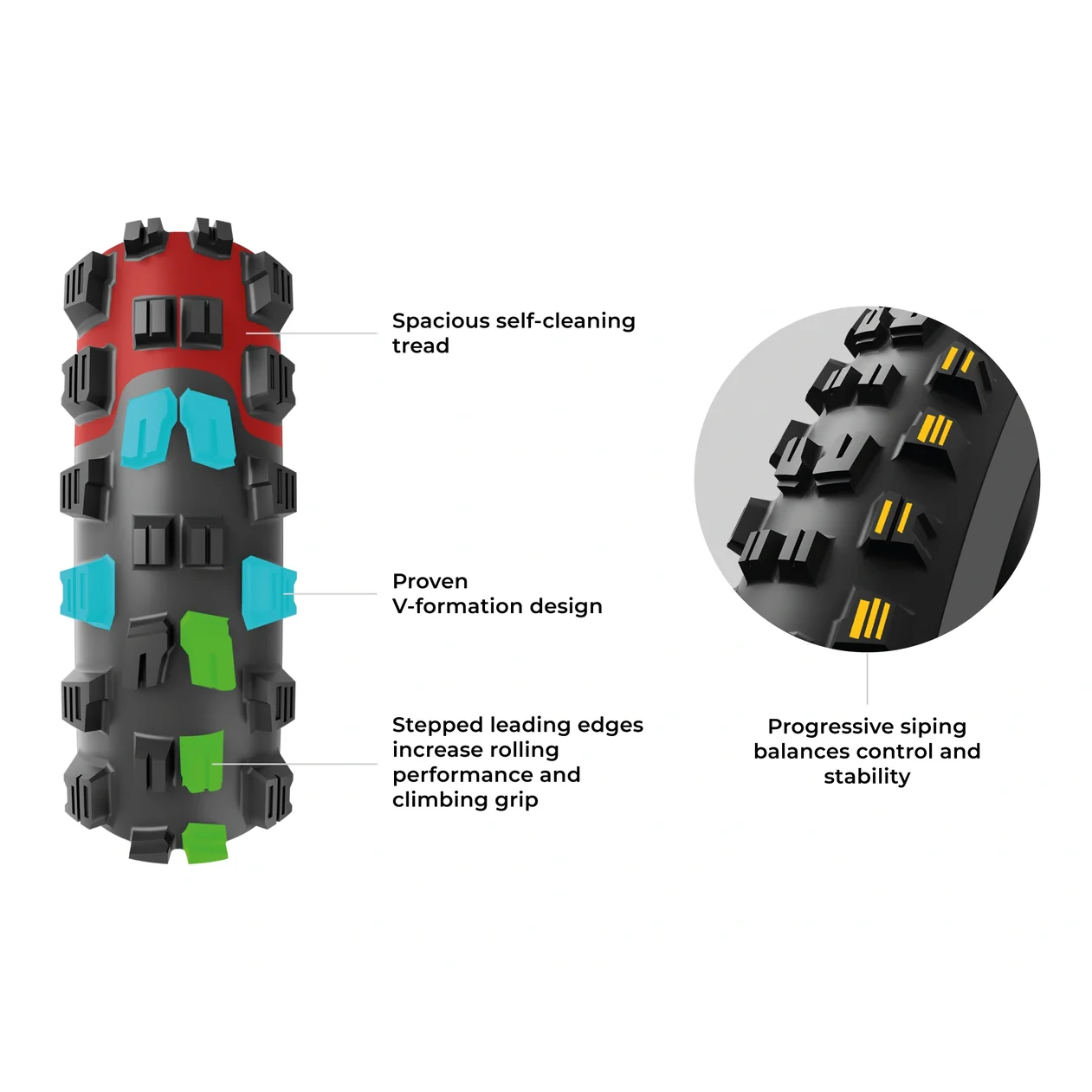 Ελαστικό VITTORIA Mazza 29x2.4 Trail Graphene 2.0 Tubeless Ready Soft Black