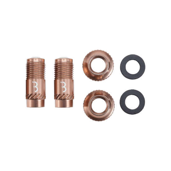 Μύτες βαλβίδων BBB CORE CAP Bronze (x2)