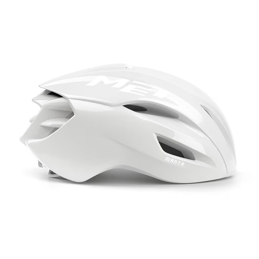 MET MANTA MIPS Absolute White κράνος δρόμου περιορισμένης έκδοσης