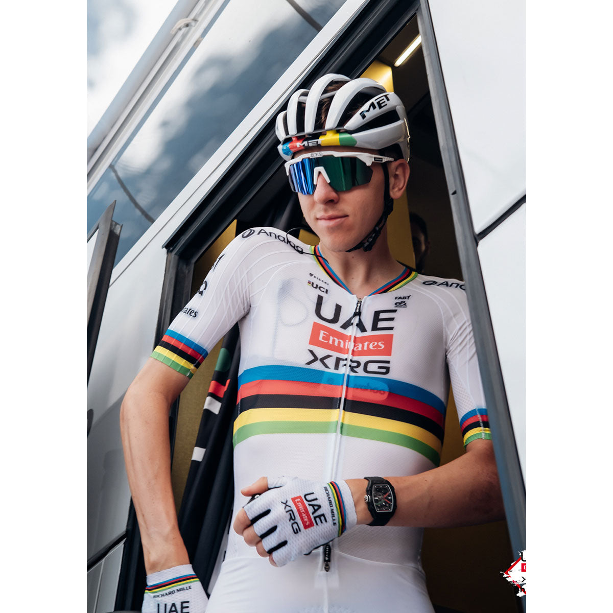 MET TRENTA 3K CARBON LIMITED WORD CHAMPION 2026 Helmet White