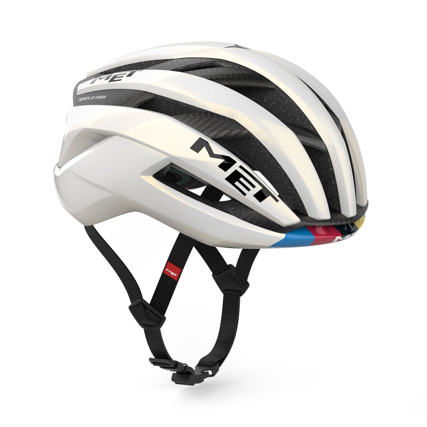 MET TRENTA 3K CARBON LIMITED WORD CHAMPION 2026 Helmet White