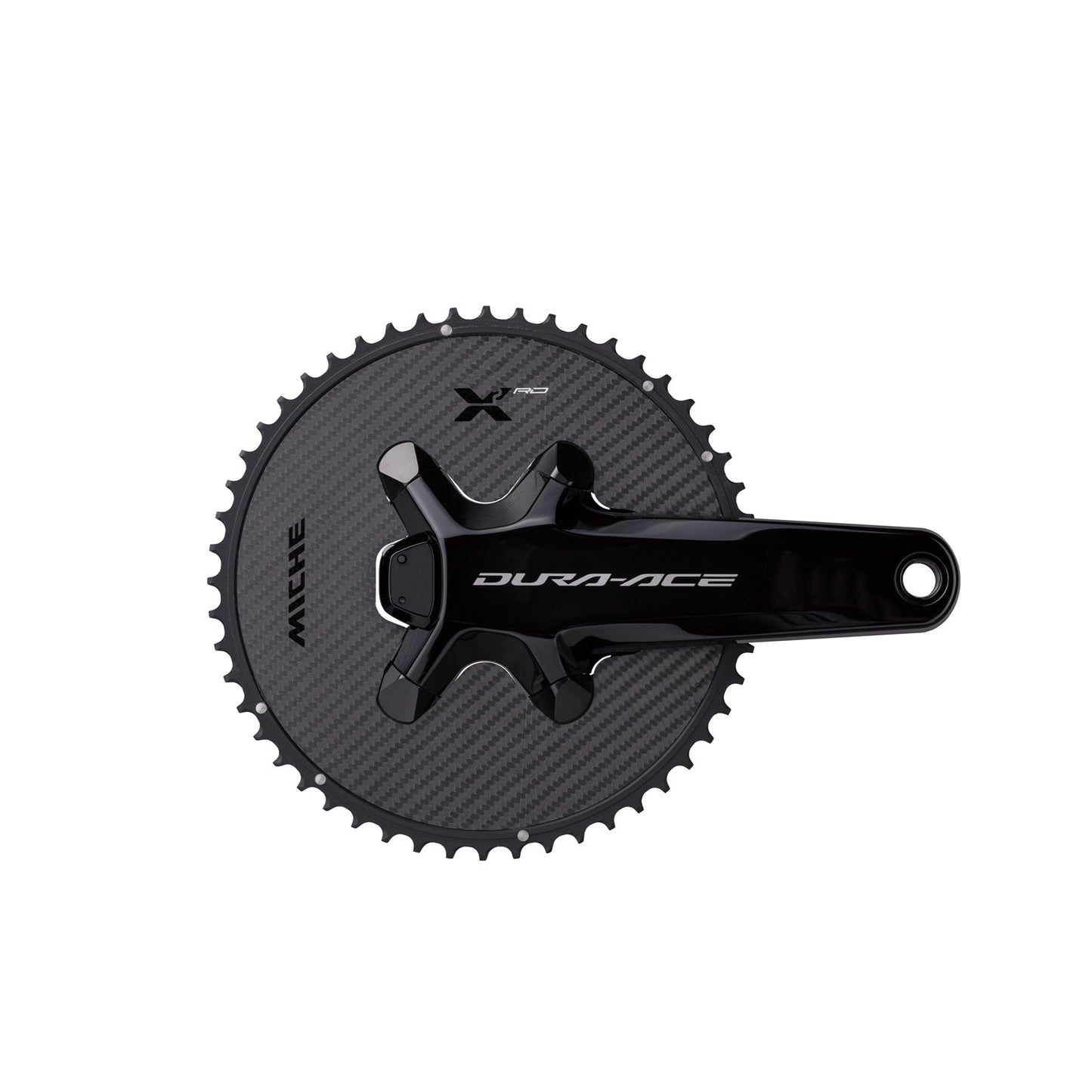 12V MICHE X2 RD R92 Outdoor Chainring for Shimano R9200 with Power Meter