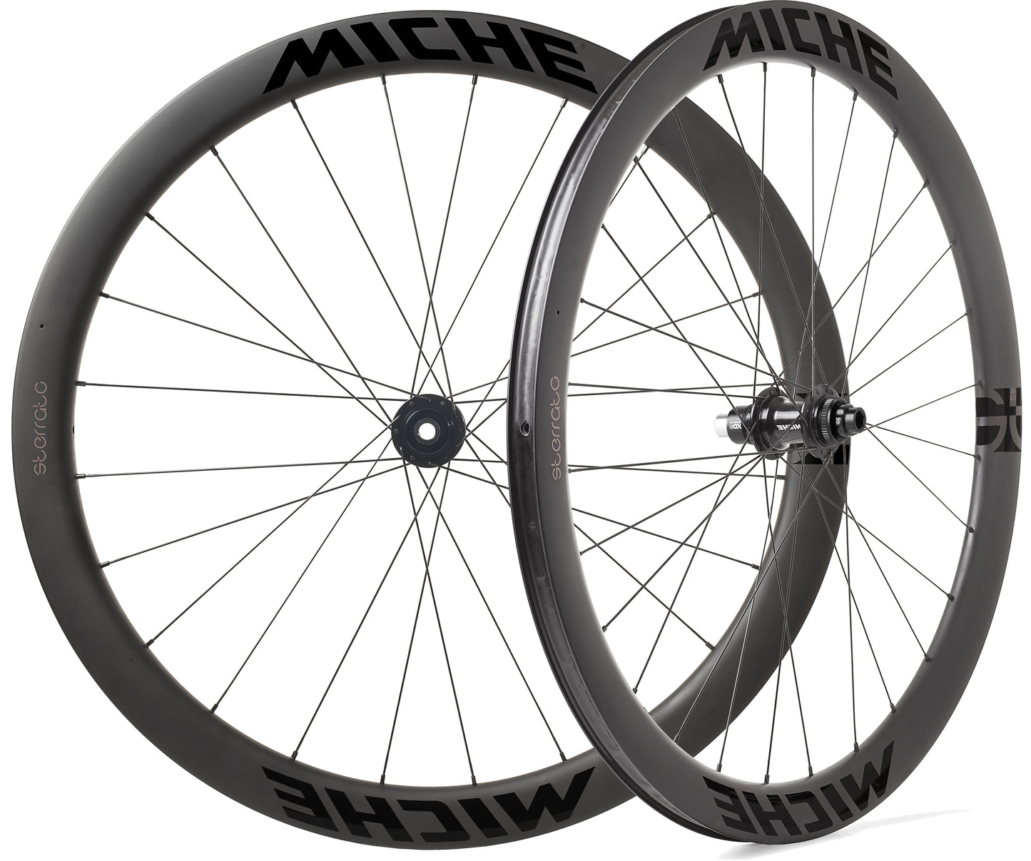 Pair of MICHE STERRATO 45 Tubeless Ready Wheels (Center Lock)
