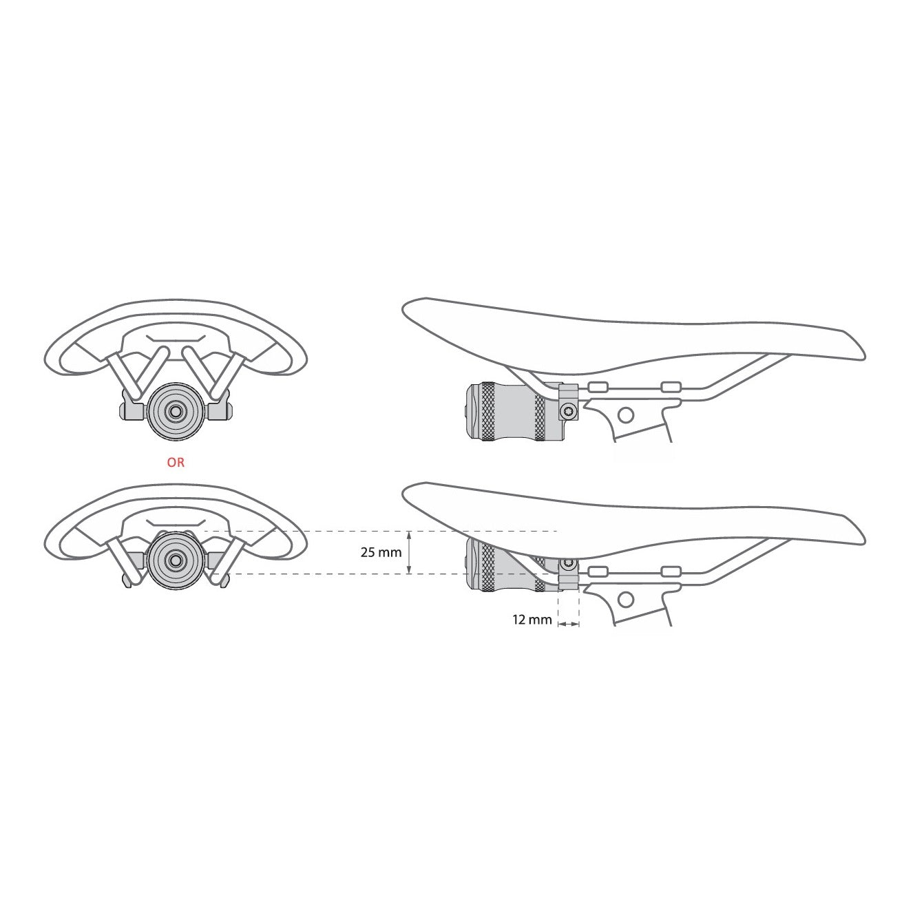 Rear lighting LEZYNE SADDLE Ai ALERT 250