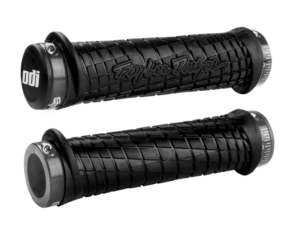 ODI TROY LEE DESIGNS Lock-On 130 mm Μαύρες χειρολαβές
