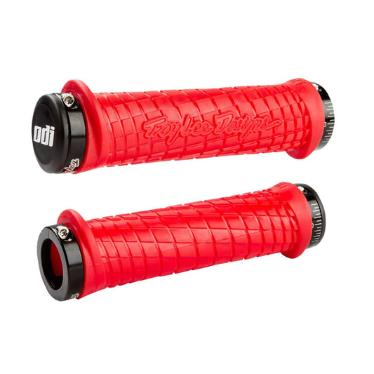 Λαβές ODI TROY LEE DESIGNS Lock-On 130 mm Κόκκινο