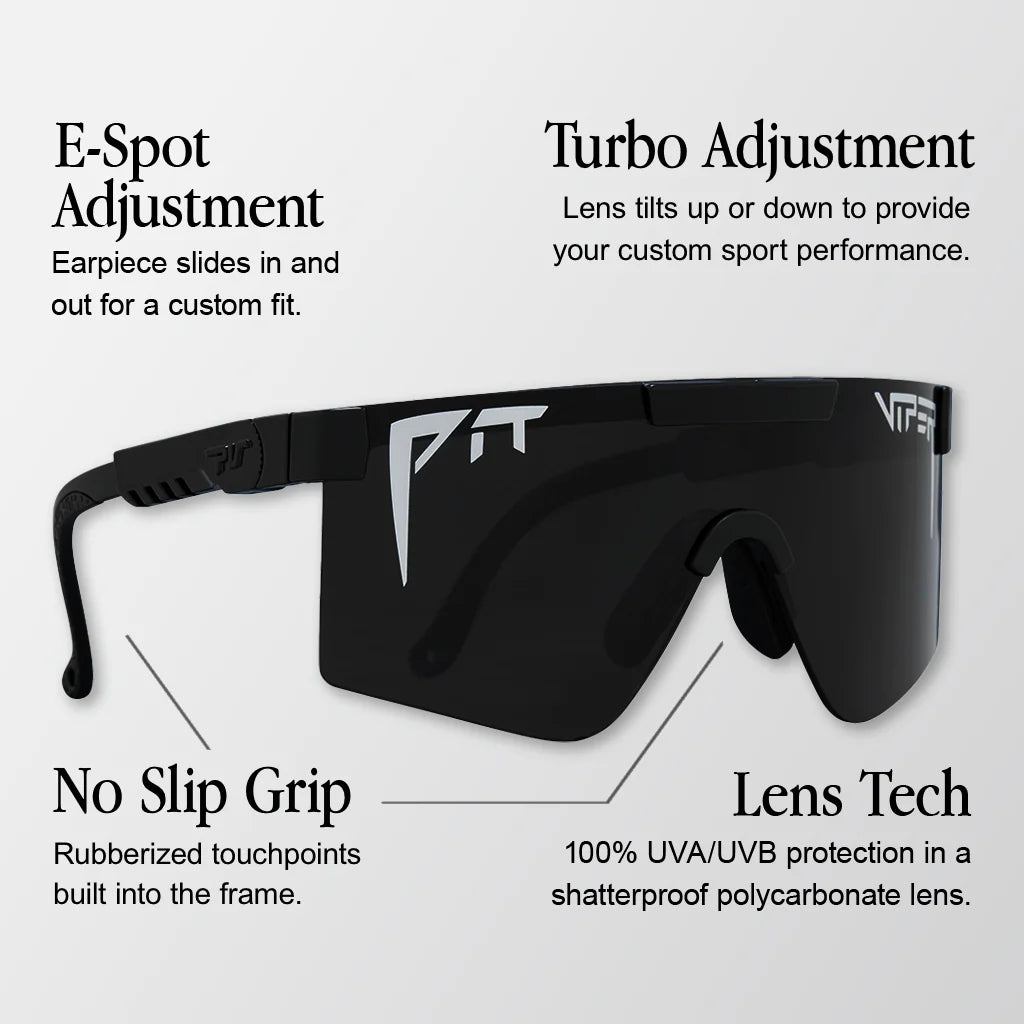 PIT VIPER THE PRIDE ORIGINAL WIDE HDPV Polarized Rainbow Goggles