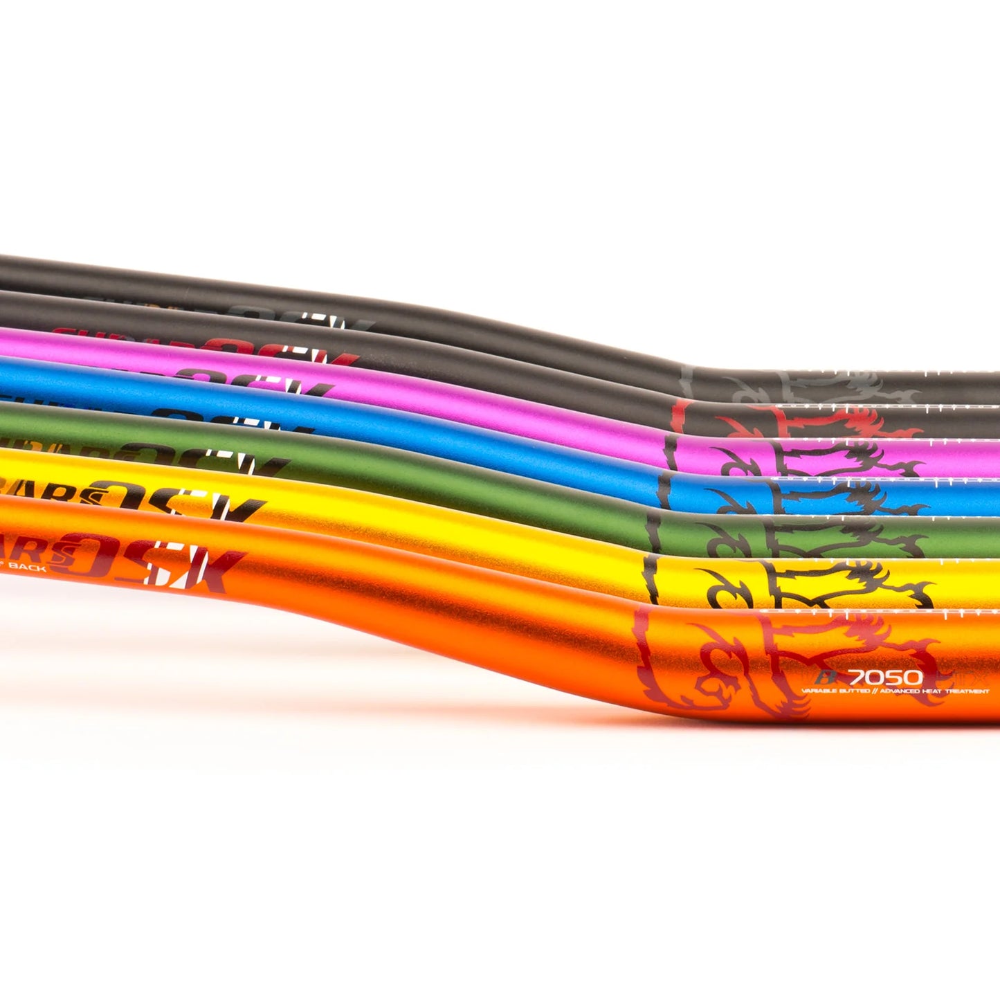 handlebar CHROMAG FUBARS OSX Rise 25mm 800mm Red